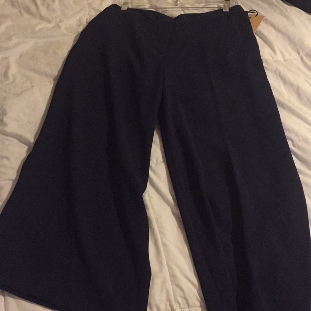 Halogen Nordstrom cropped wide leg pant NWT NEW